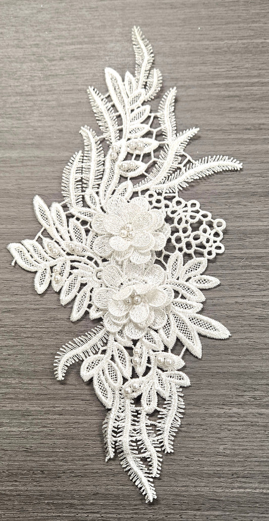 Right Floral Applique