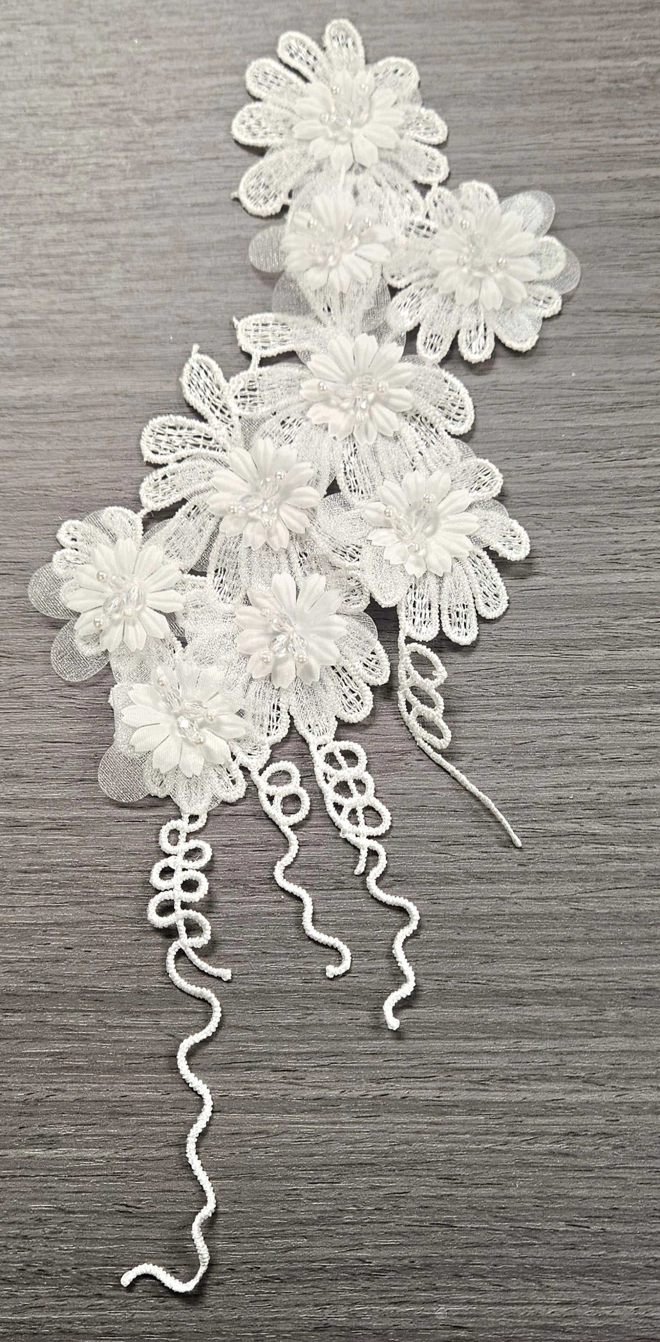 Right Floral Applique