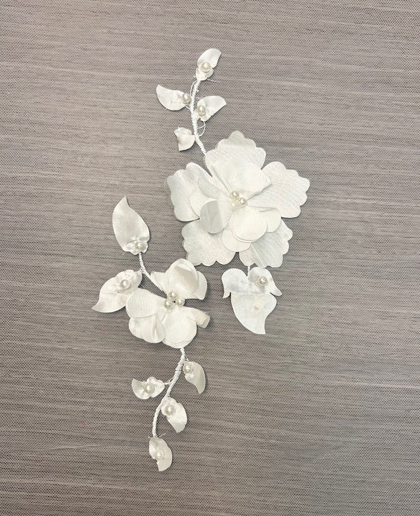 Bridal Applique 3D flower