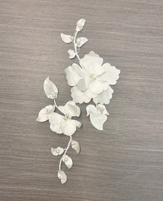 Bridal Applique 3D flower