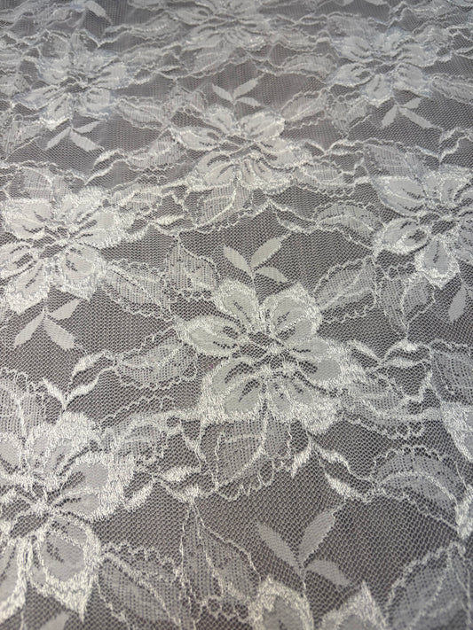 floral stretch lace